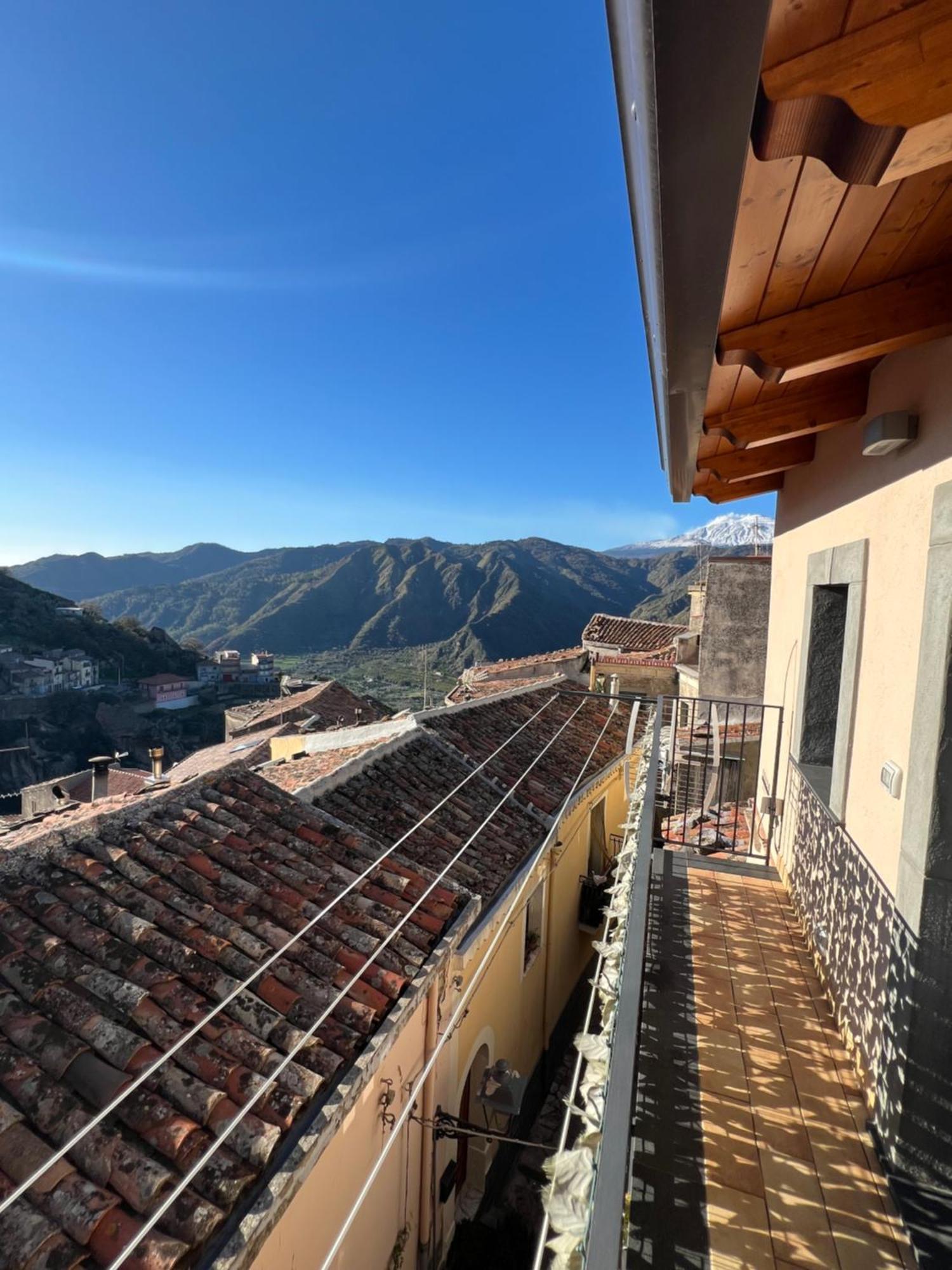 Casa Belvedere Motta Camastra Gole Alcantara Extérieur photo